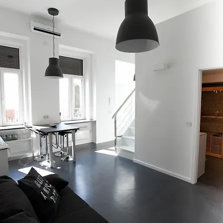 Apartment Mini Loft Design - With Sauna *